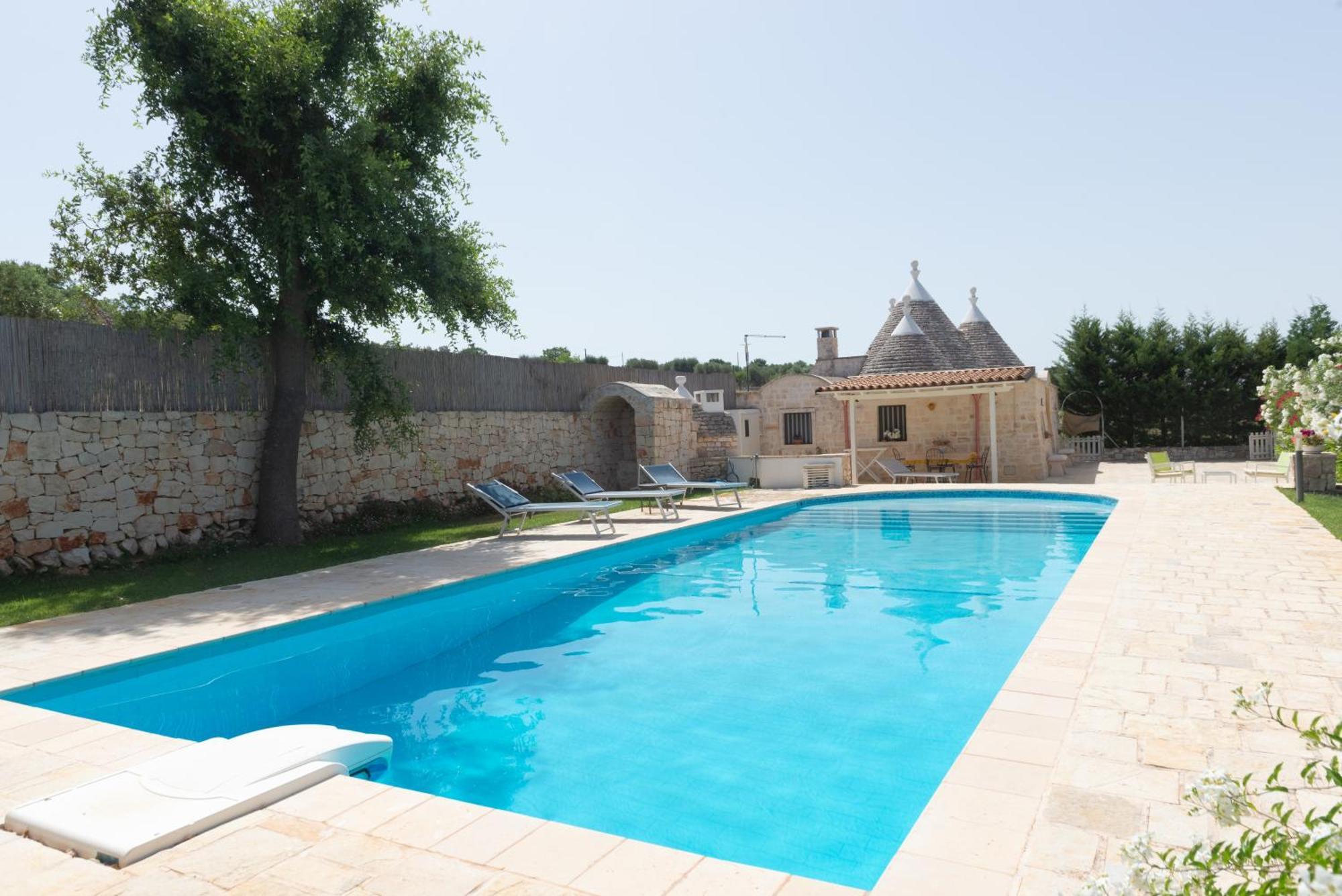 Trullo Filippo With Exclusive Pool Cisternino Exterior foto