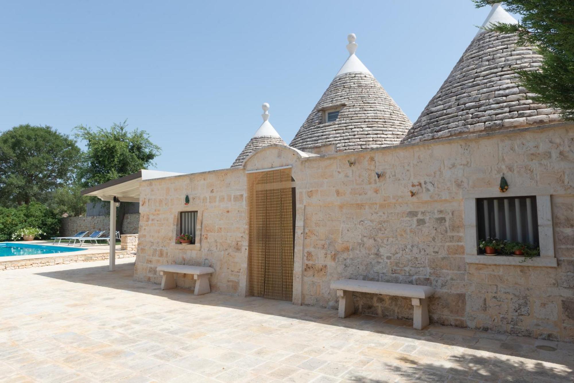 Trullo Filippo With Exclusive Pool Cisternino Exterior foto